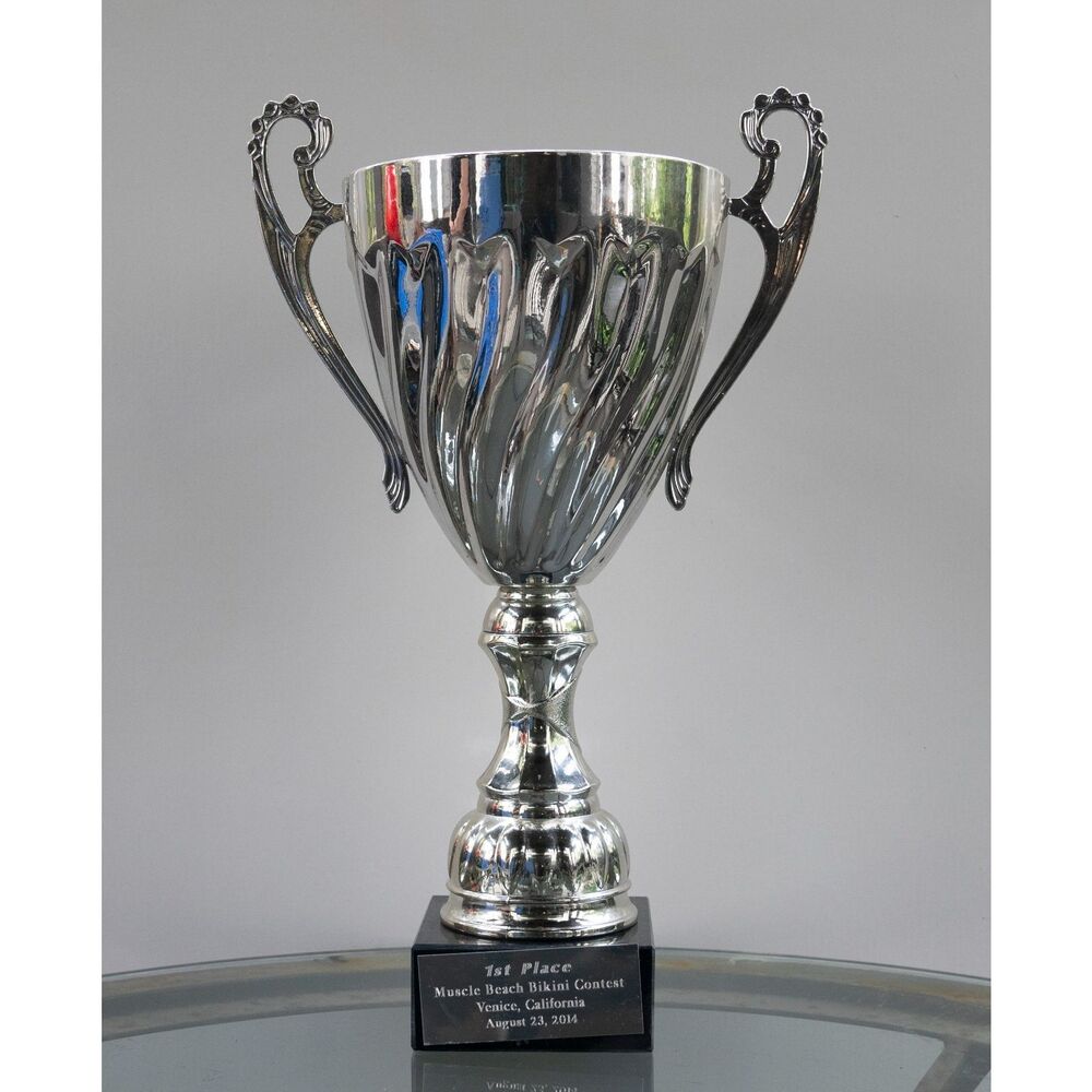 Authentic Muscle Beach Bikini Contest 1st Place‎ Trophy Venice California 2014